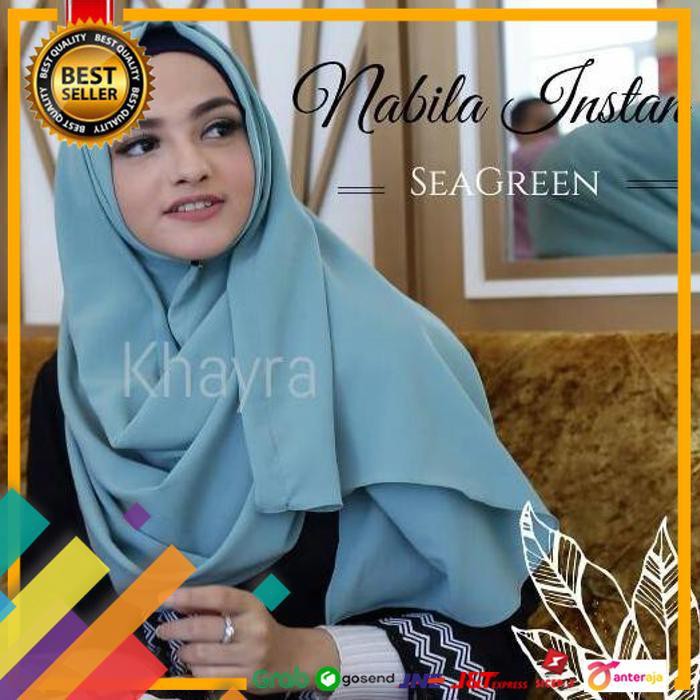 NEW.. HIJAB NABILA INSTAN KHAYRA ..TERMURAH