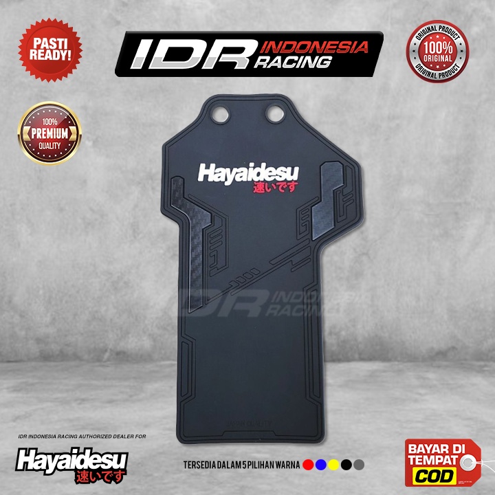 Hayaidesu Penahan Lumpur WR 155 Mudflap Yamaha Aksesoris Variasi