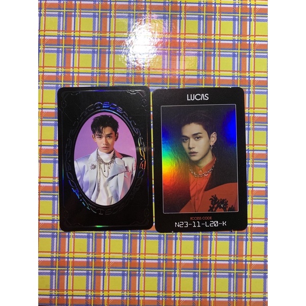 official photocard lucas , access card lucas , yearbook lucas , ac lucas , yb lucas , pc lucas