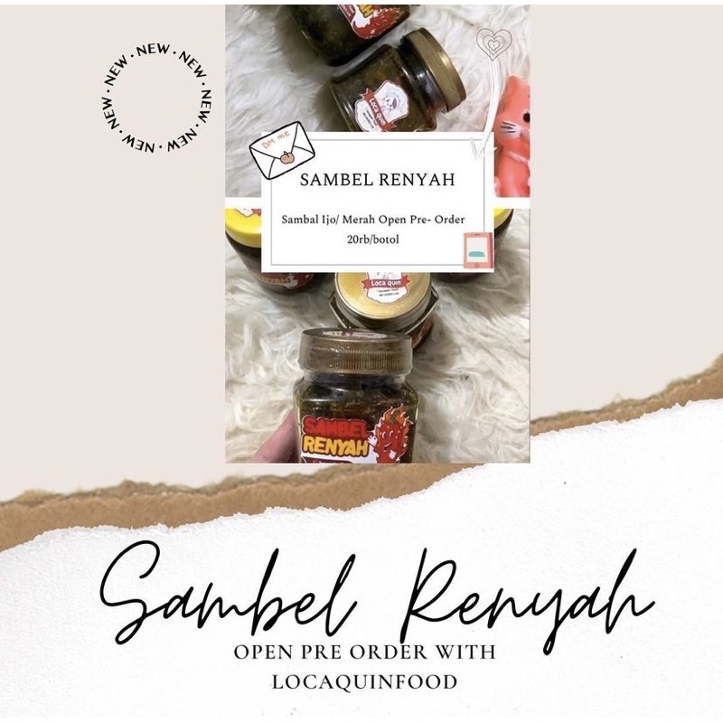 

SAMBAL RENYAH FRESH