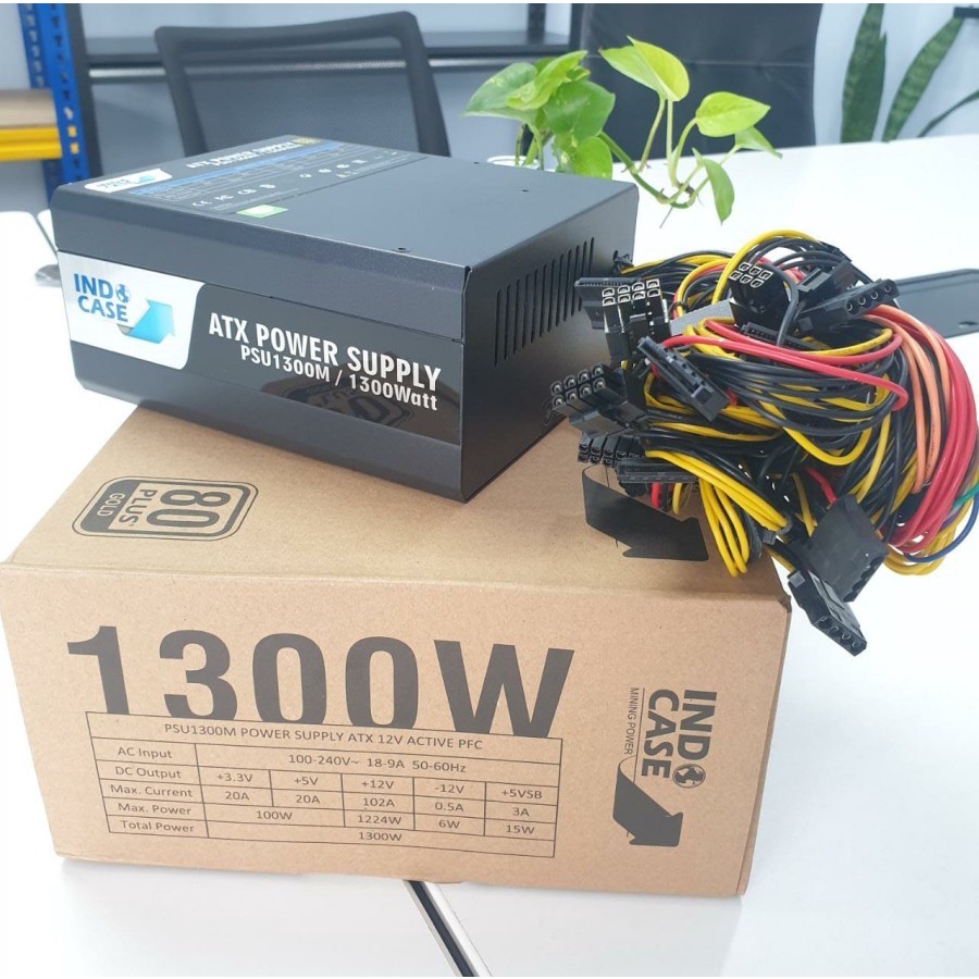 PSU1300M MINING / PSU PROMINER 1300W/ 6 PCIE,MINING PSU