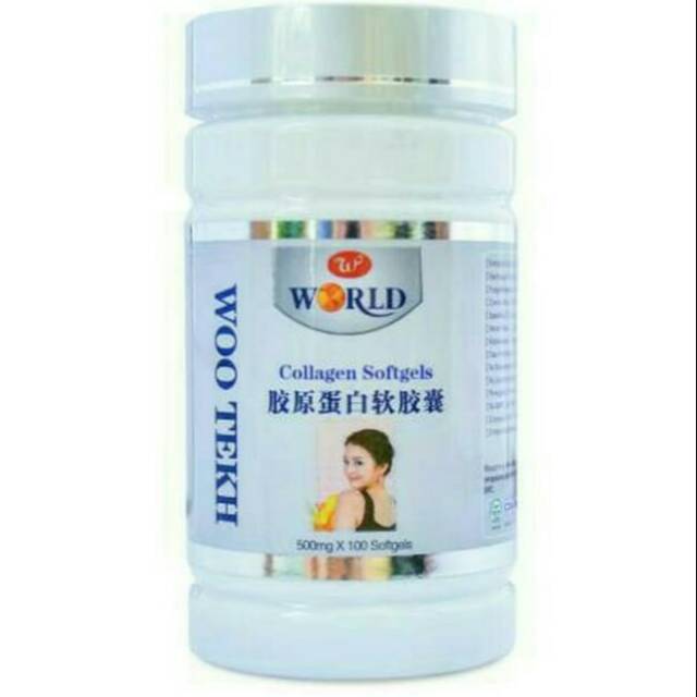 Collagen Softgell Wootekh - Pencerah Kulit - Original