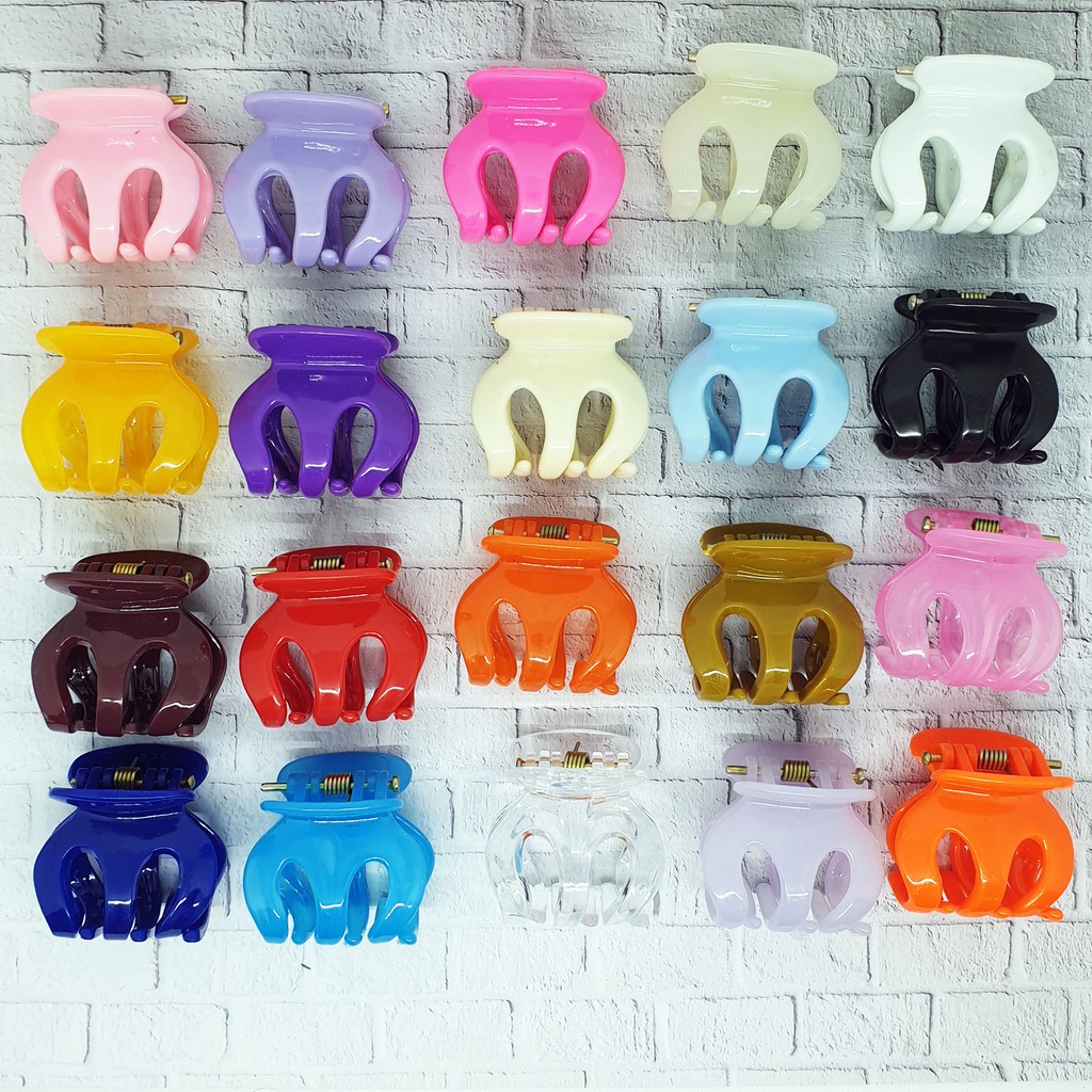  jepitan  rambut  gurita kecil jepitan  jedai  gurita 