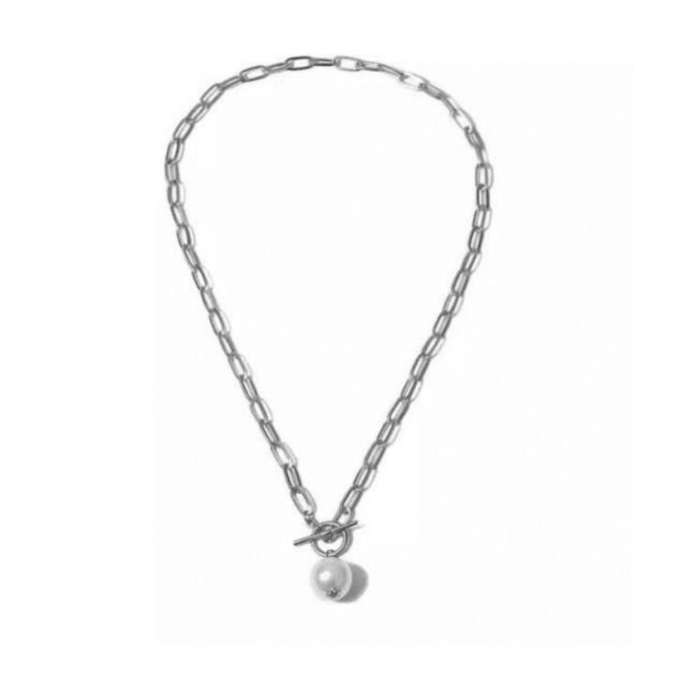 Kalung Rantai Wanita N3388 T HOOK Korea Fashion Gaya Korean New Trend Cewek Women Necklace Impor