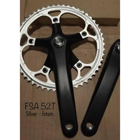 - DITAWAR PART SEPEDAH- CRANK 52T FSA ,PART MURAH KOMPONEN SEPEDA PART SEPEDA