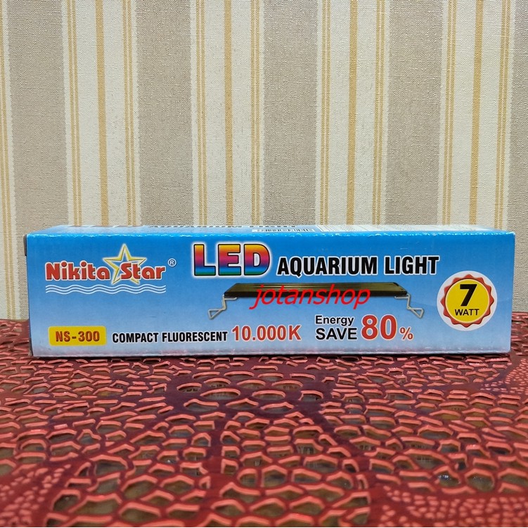 Nikita Star NS-300 7watt  lampu led  aquarium aquascape NS300 NS 300