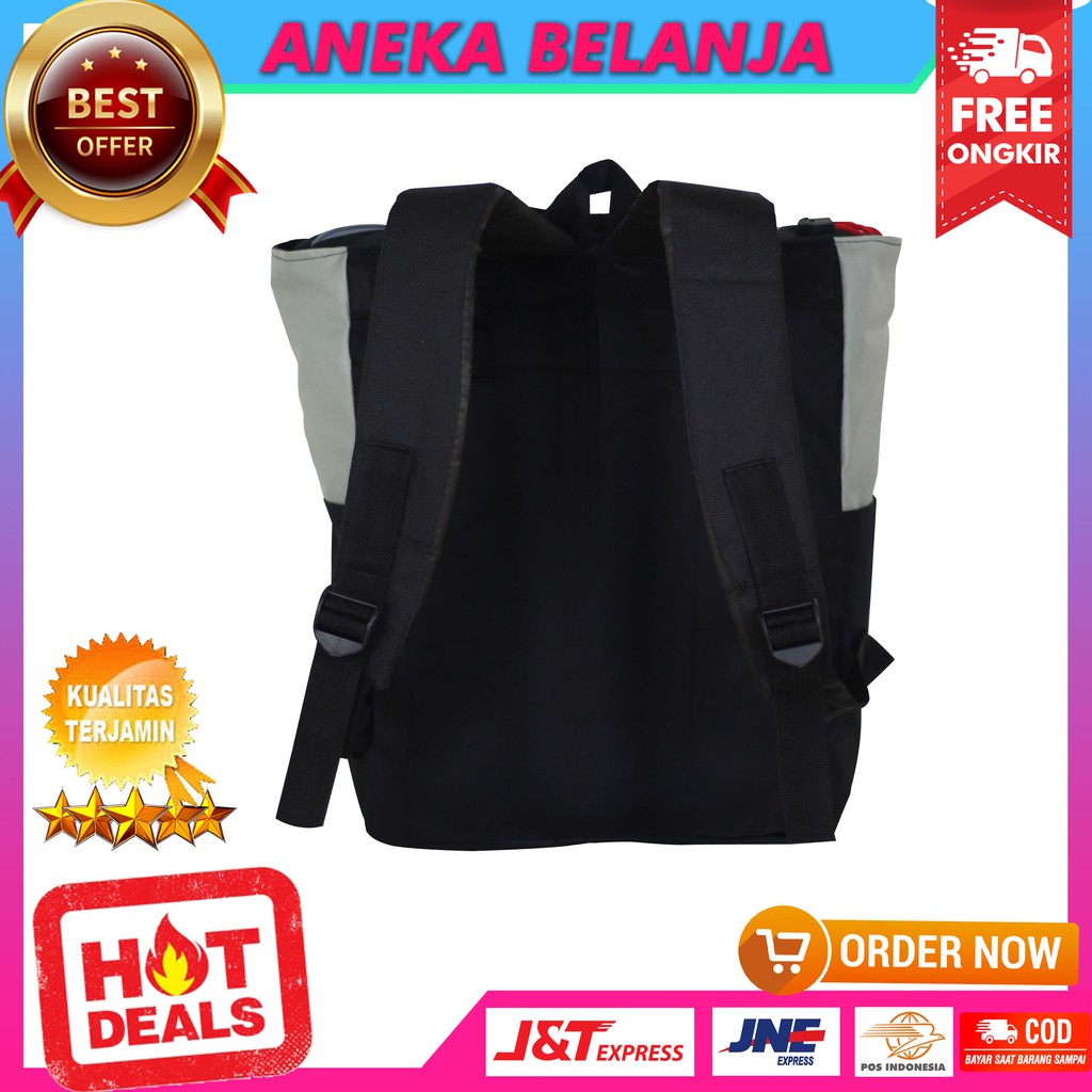 Backpack Wanita Berkualitas Kekinian Kece Fashionable Keren Tas Sekolah Kuliah Kerja Multifungsi