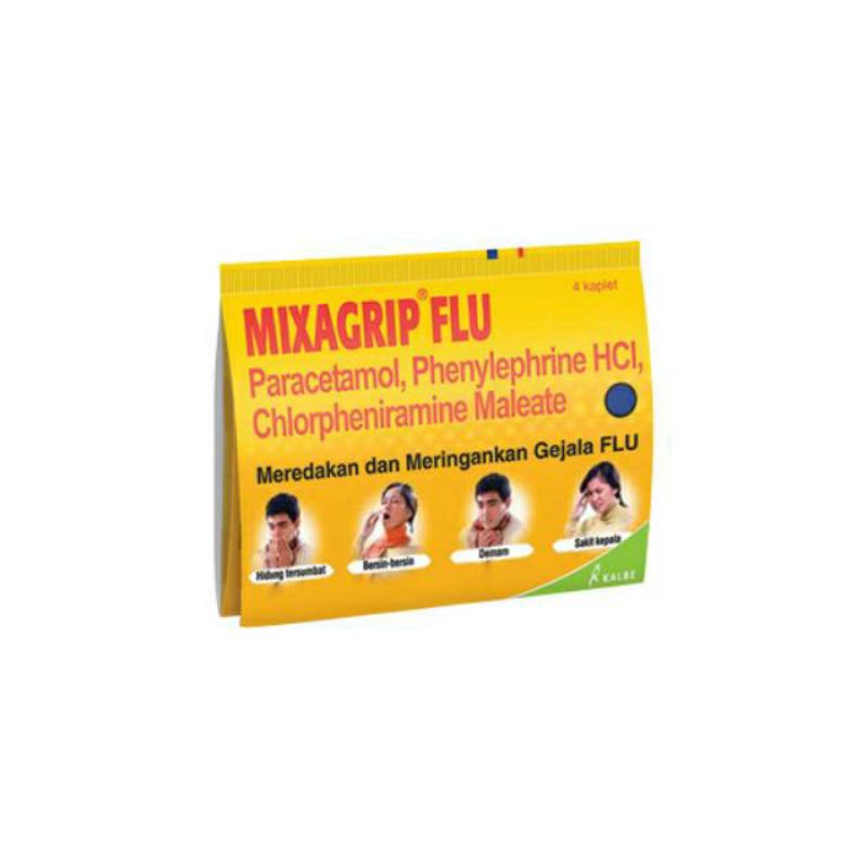 MIXAGRIP FLU 1 Strip @4Tablet