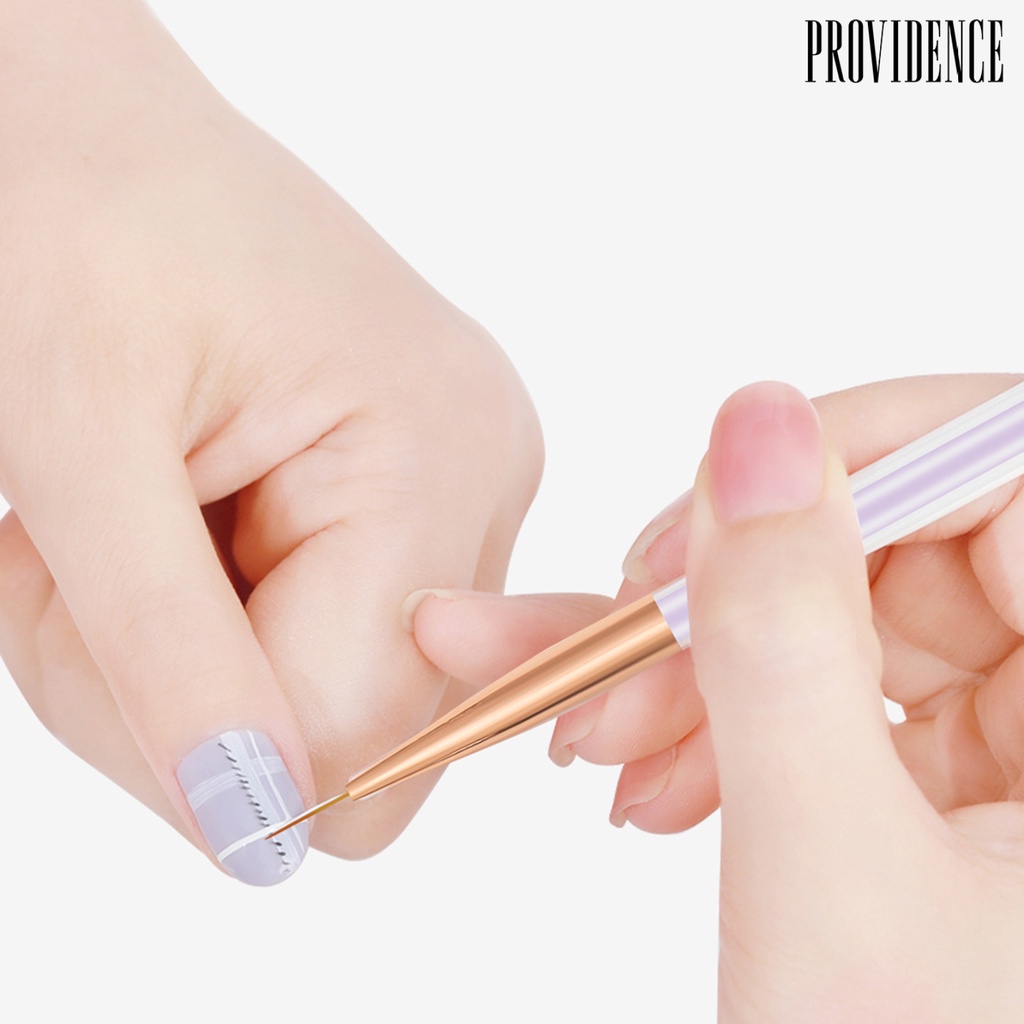 Providence 3pcs / Set Pen Nail Art Anti Karat Bahan Abs Warna Macaron