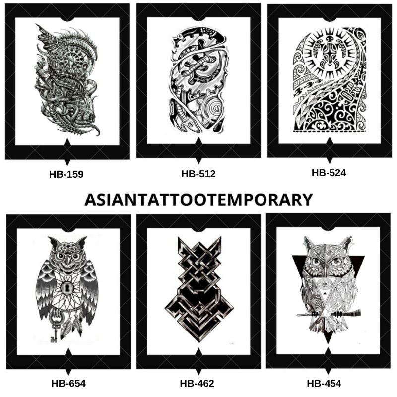 ORIGINAL TATTO TEMPORARY TRIBAL/DRIBAL HIGH QUALITY PREMIUM TATTO TEMPORER TATO STIKER