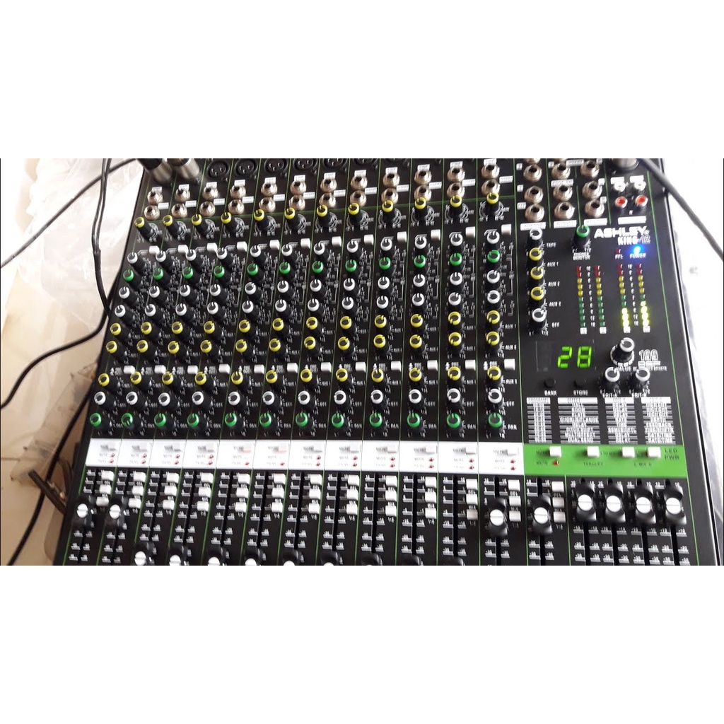 Mixer ASHLEY KING 12 KING12 NOTE ORIGINAL/ MIXER ASHLEY 12 CHANNEL