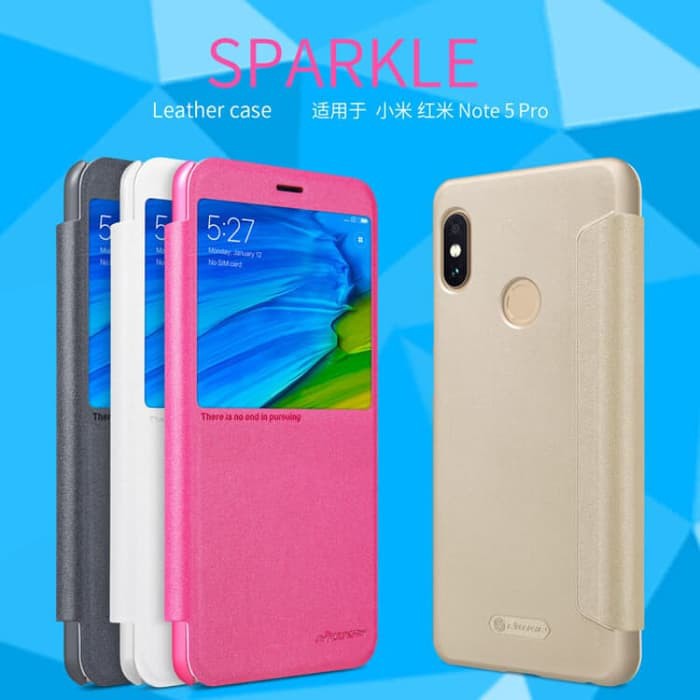 Xiaomi Redmi Note 5 Pro Flip Cover NILLKIN Sparkle Case