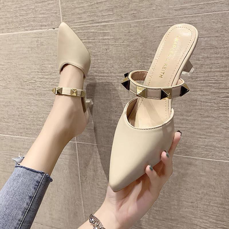 Free Box Sandal Hak Tinggi Sandal Wanita Import Sandal Wanita Cantik NS2228 Sepatu Import Fashion Sepatu Hak