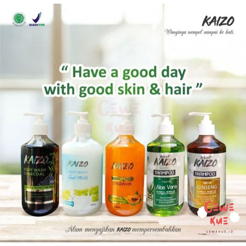 (CEWEKUE) Body Care Kaizo 300ml - Body Wash Kaizo - Body Lotion Kaizo - Shampoo Kaizo
