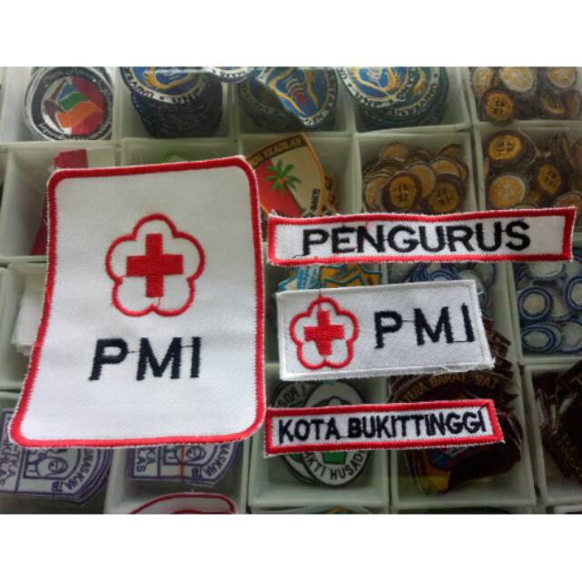 Logo / bet PMI (1 set isi 4 jenis)