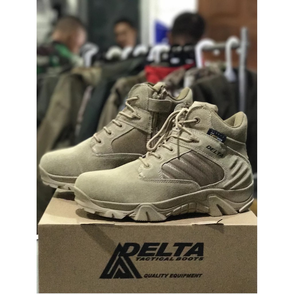 Sepatu PDL 6 inci - Delta Cordura Warna Gurun