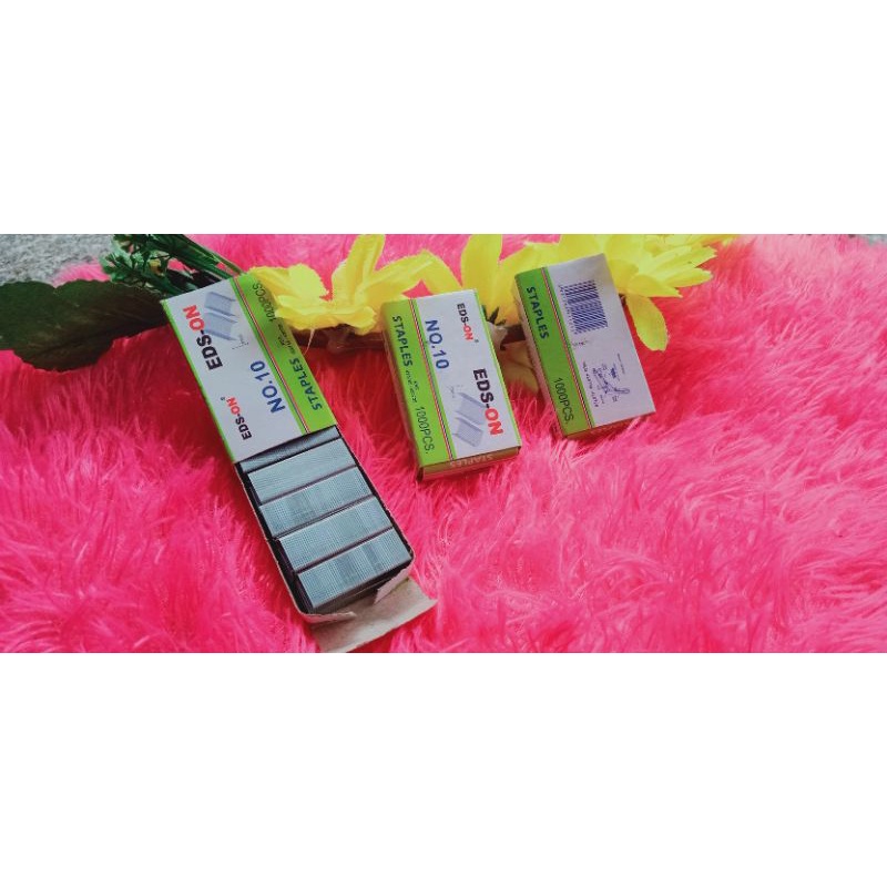 

ISI STAPLES 1.000 PCS STAPLES DAN STAPLER