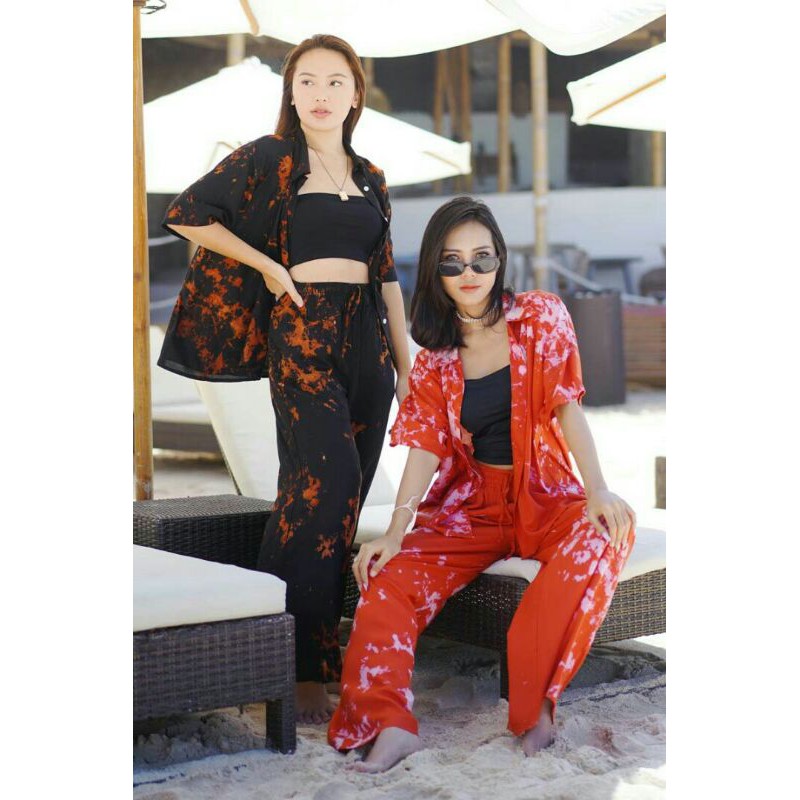 (RAYON PREMIUM)Dailly set/baju setelan wanita/pajamas wanita/baju rayon set wanita/baju set