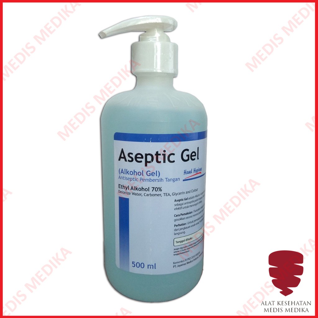 Aseptic Gel Onemed 500 ml Antiseptic Pembersih Tangan Hand Sanitizer One Med Alcohol Gel 500ml