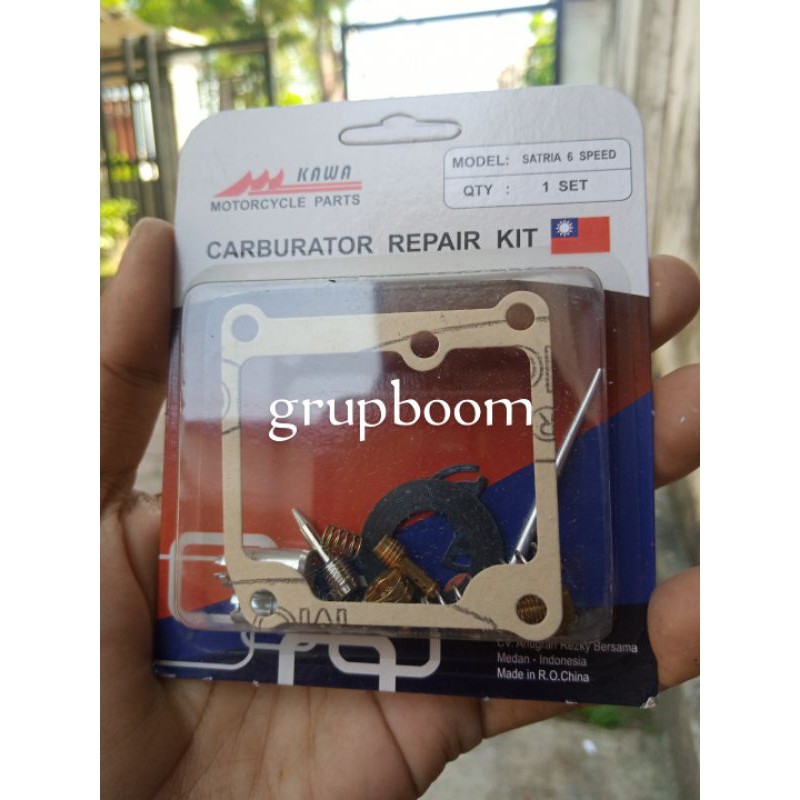 REPAIRKIT ISI KARBU KARBURATOR SATRIA 2 TAK 6SPEED REPAIR KIT SUZUKI SATRIA 2TAK 6 SP LUMBA HIU KAWA-2