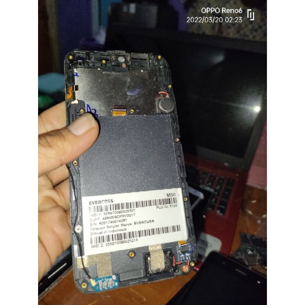 lcd Evercoss m50 ORI normal