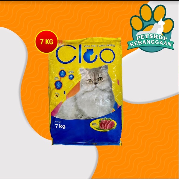 Makanan Kucing Dewasa Cleo Tuna 7kg Cat Food Adult