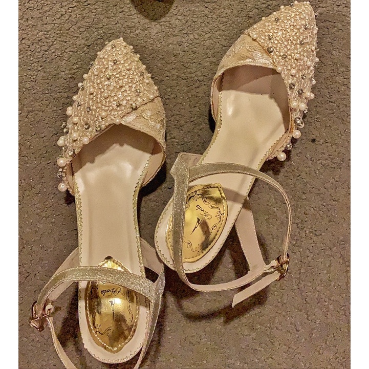 Wedding shoes sepatu pesta wanita