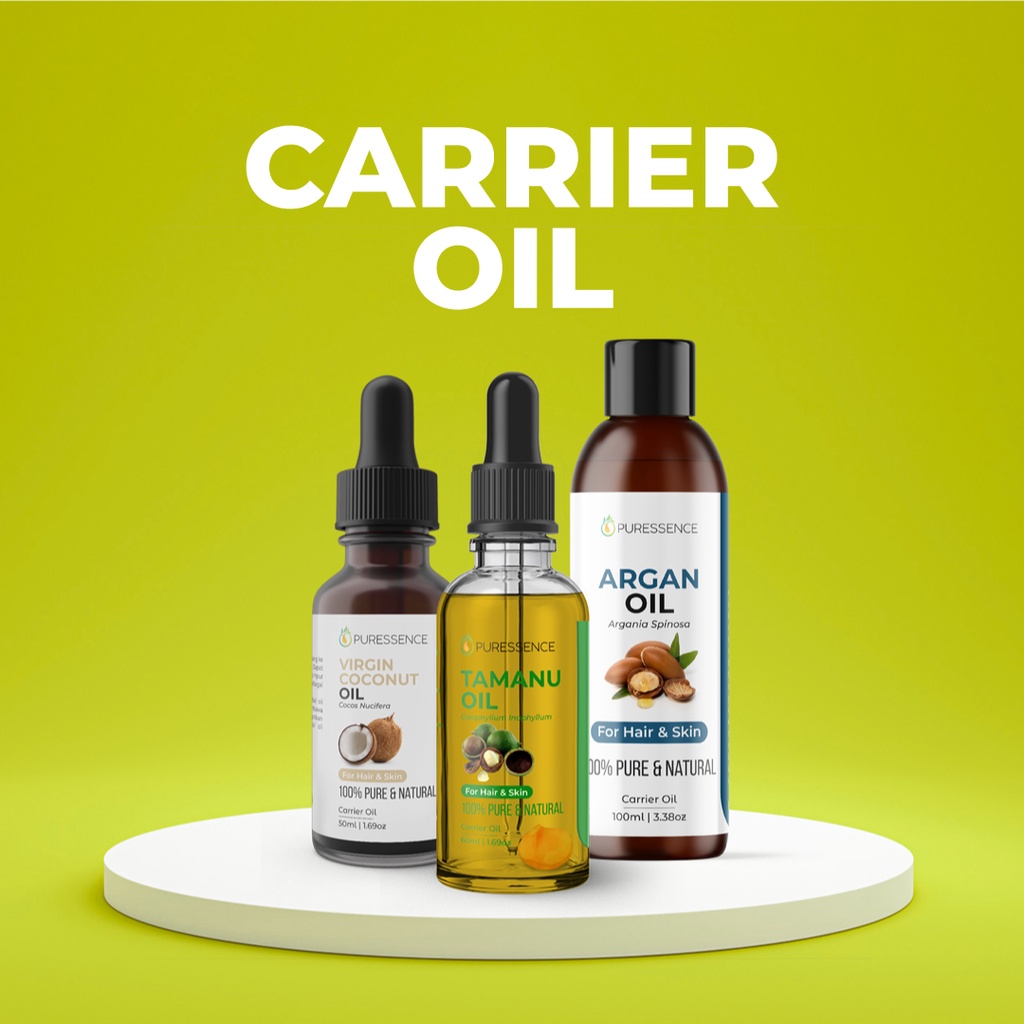 Carrier Oil 50ml Minyak Carrier Oil Minyak Atsiri All Varian For Hair And Skin Body Pure Murni 100%