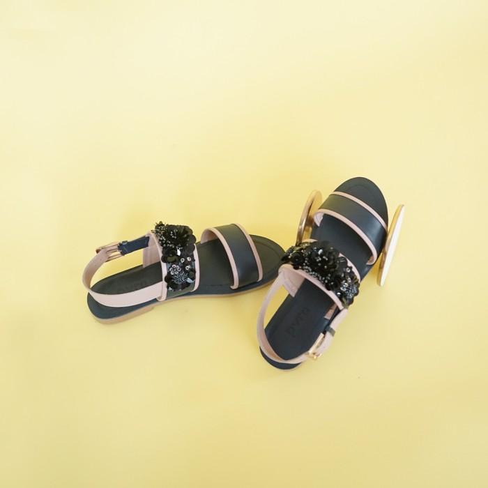 PVRA - Sandal Wanita DUVVA NAVY NUDE