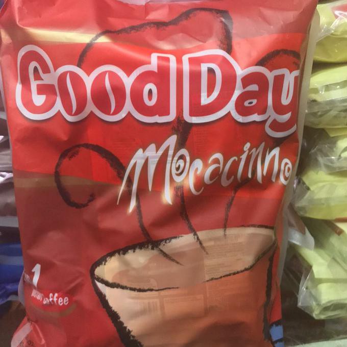 

Kopi Good Day Mocacinno 1 kantong isi 50 sachet / kopi moka READY