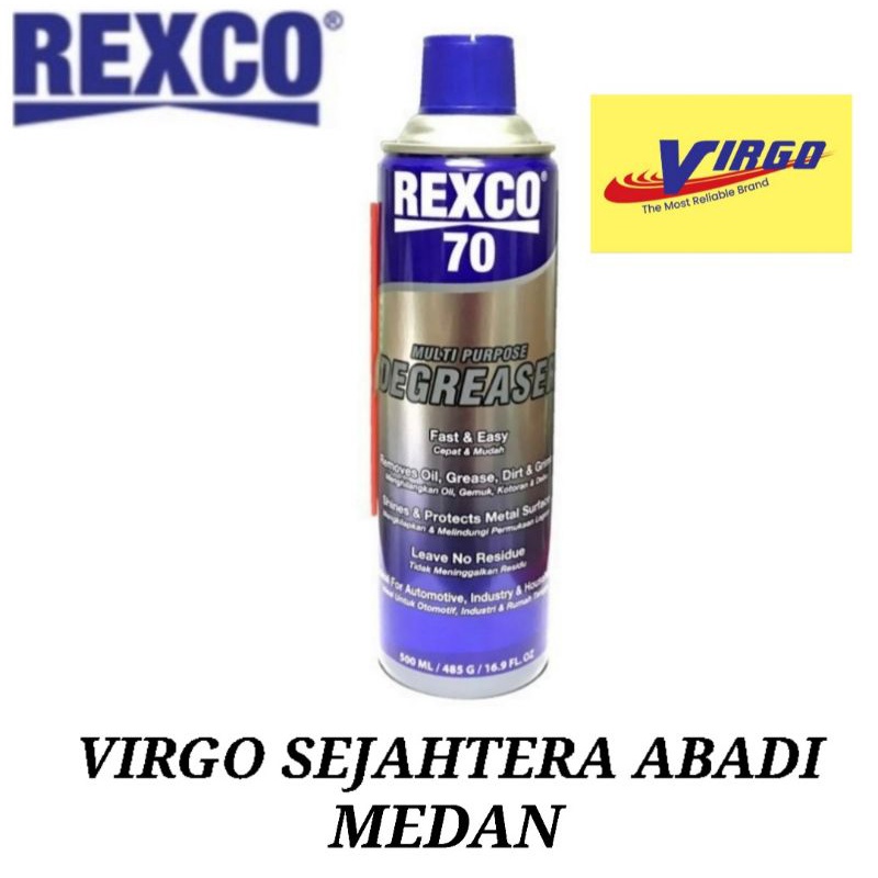 REXCO70 500ml PELUMAS GEMUK SERBAGUNA DEGREASER MULTI PURPOSE REXCO 70 REXCO-70 500ml 500ML
