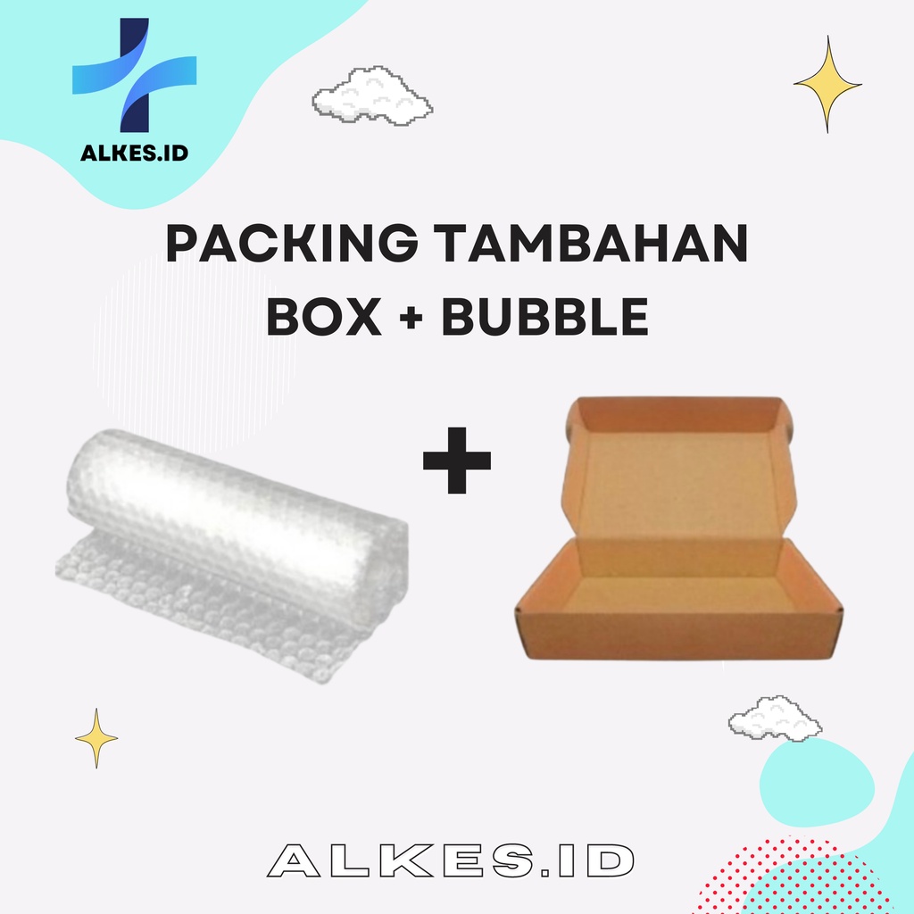 

Tambahan Box + Bubble Wrap