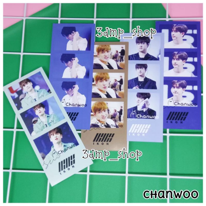 [MINIMAL BELI 2] Photostrip ikon jinhwan bobby dobghyuk yunhyeong chanwoo