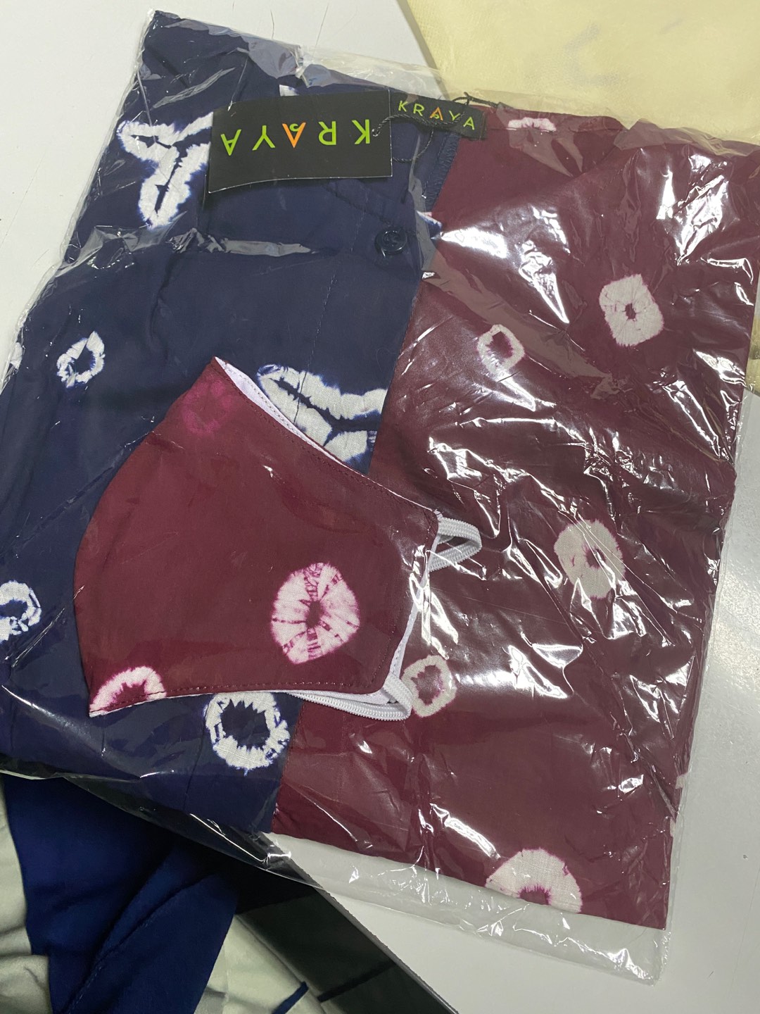 Ayunda Tunic Ayudia Tunik Shibori Baju Batik Wanita