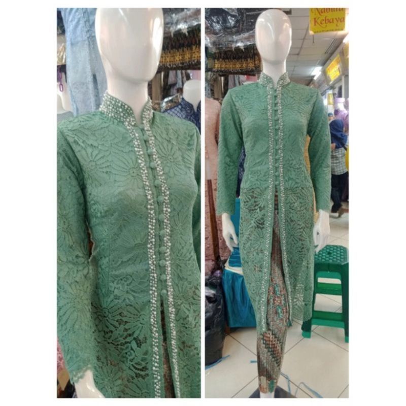 BA KEBAYA MODERN/KEBAYA IBU BESAN/KEBAYA PESTA BROKAT/KEBAYA KONDANGAN/KEBAYA TUNIK BRUKAT/SETELAN TUNIK BRUKAT MODERN/ATASAN TUNIK BROKAT/TUNIK(FULL PURING)