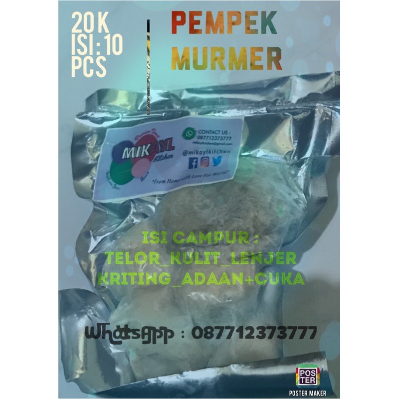 

Pempek Murmer khas Lampung