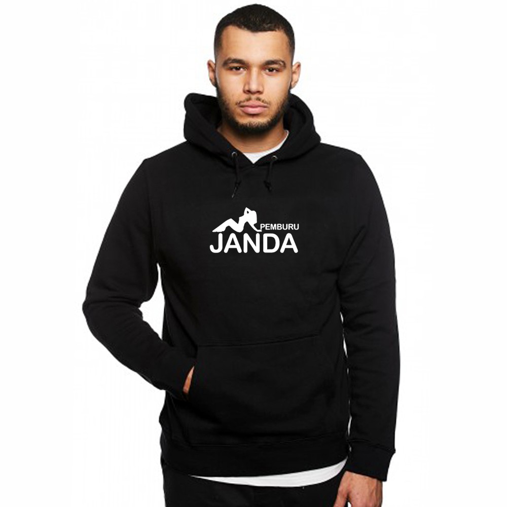 HOODIE PEMBURU JANDA PENIKMAT JANDA PENCARI JANDA MUDA JANDA TG Hoodie Pemburu Janda