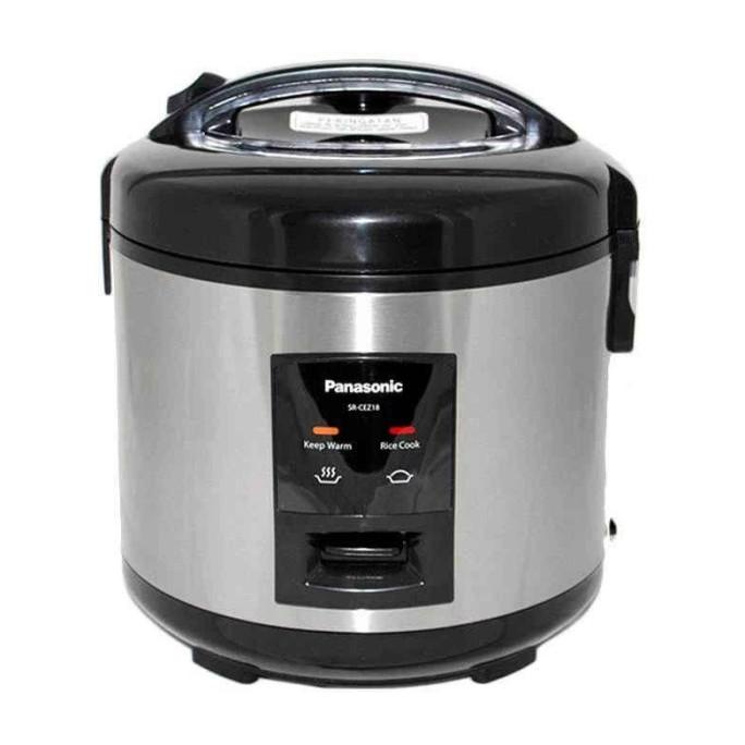 Panasonic Magic Com / Rice Cooker Sr-Cez18 Ssr 3In1 1.8 Liter - Silver Q8Gsrudfl2