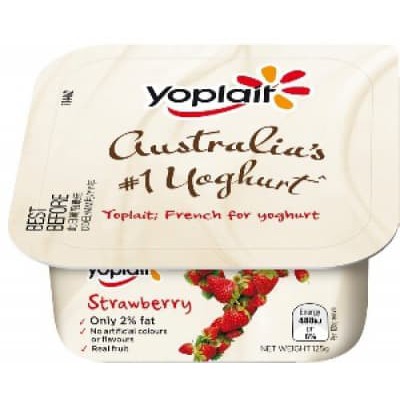 

#HANDCARRY Yoplait Yogurt Strawberry 125g - UFOHCR0063