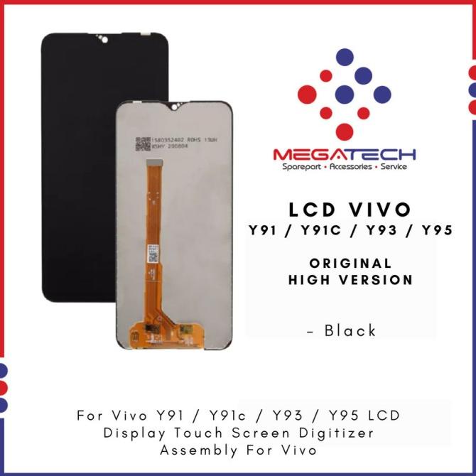 LCD Vivo Y91 / Vivo Y93 / Vivo Y95 / Vivo Y91C / Vivo Y1S Fullset ---Terbaru---