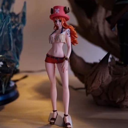 One Piece Sweet Style Nami as Chopper Actiom Figure