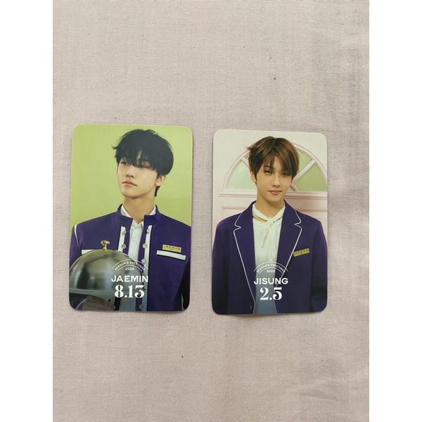 NCT Dream - Season Greeting 2022 SG22 Jaemin Jisung Official Benefit Photocard Yes24 Bundle