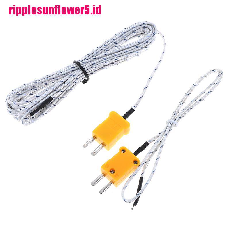 # Kaos T-Shirt Wanita Lengan Pendek Motif Print #1pc probe sensor Suhu Tipe K 0.5 / 4m