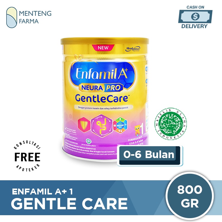 Enfamil A+ Gentle Care Susu Formula untuk Gangguan Pencernaan 800 gr