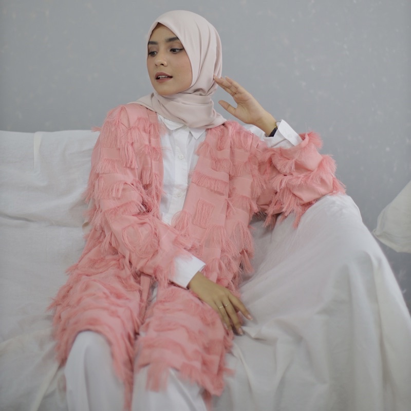 NIBIKU - Atama Outer Bulu-Blush