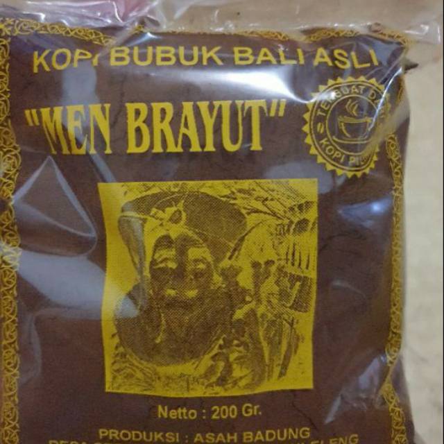 

kopi bubuk bali asli "Men Brayut