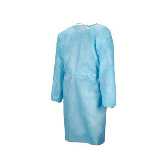 Surgical Gown Baju Disposible Anti Virus / Baju medis APD perlindung diri