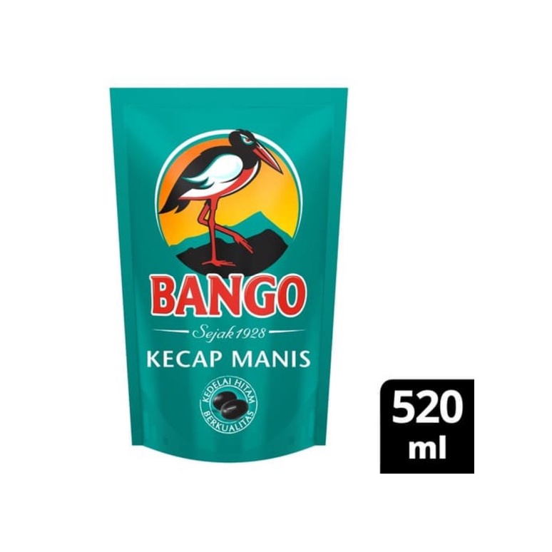 

BANGO KECAP MANIS 520ML KEMASAN REFILL