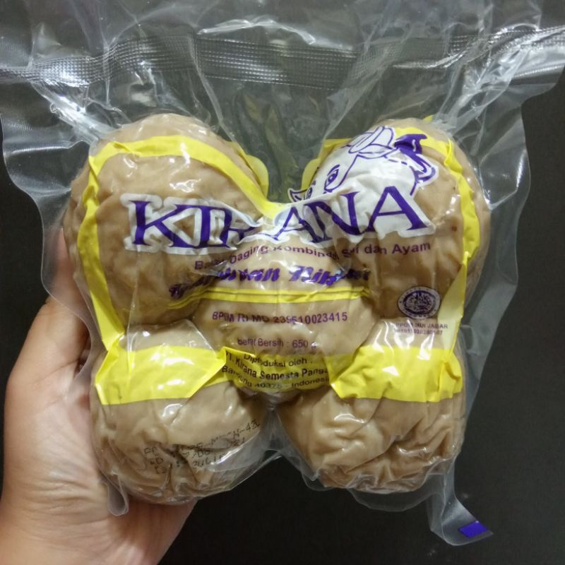 

baso / baso mercon / baso kirana / bakso sapi kirana isi 5 dan 10