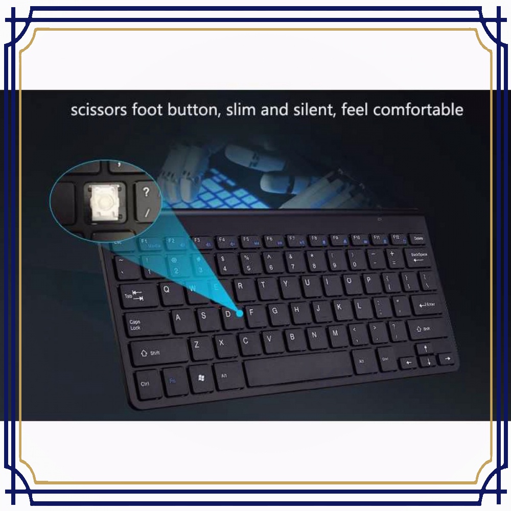 Wireless Keyboard Mouse Combo 2.4G - JP106